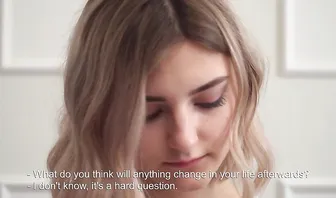 Опытный парнишка лишает девственности худую блондинку на кастинге